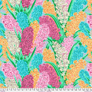 Kaffe Fassett Hyacinth Grey Fabric