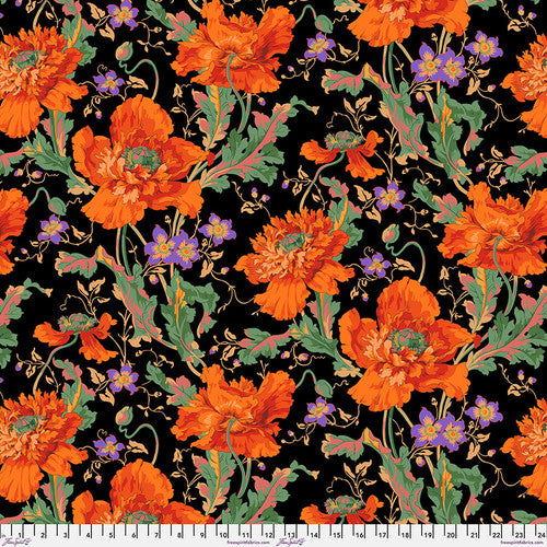 Kaffe Fassett Papaver Orange Fabric