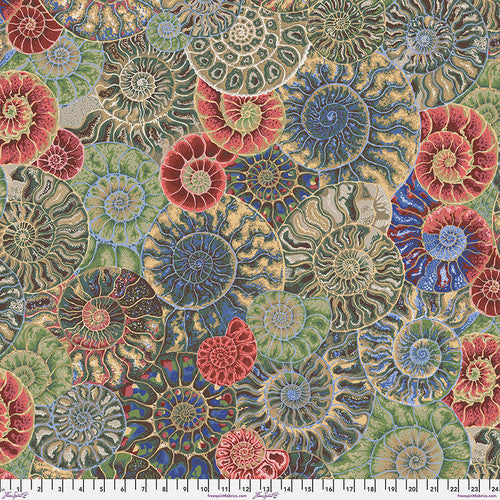 Kaffe Fassett Ammonites Neutral Fabric