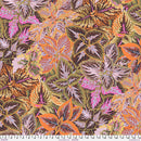 Kaffe Fassett Bold Leaves Brown Fabric