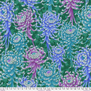 Kaffe Fassett Picotee Spider Mums Cool Fabric