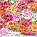 Kaffe Fassett Picotee Tibetan Peony Dark Fabric