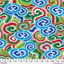 Kaffe Fassett Collective Cloud Scrolls Blue Fabric