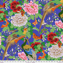 Kaffe Fassett Collective Birds & Bees Purple Fabric