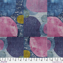 Freespirit Into Focus Strawberry Moon Midnight Fabric