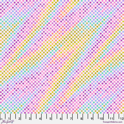 Tula Pink Roar! Northern Lights Blush Fabric