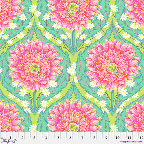 Tula Pink Untamed Moonbeam Daisy And Confused Fabric