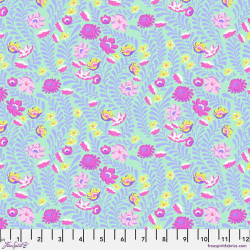 Tula Pink Untamed Flower Field Cosmic Fabric