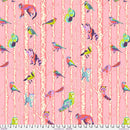 Tula Pink Full Moon Forest II Family Tree Honey Fabric