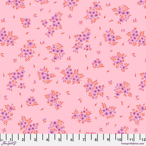 Tula Pink True Colors 2025 What A Ditz Pink Lemonade Fabric
