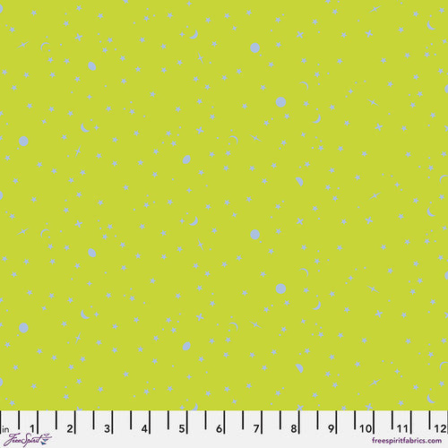 Tula Pink True Colors 2025 Space Sprinkles Lightning Bug Fabric