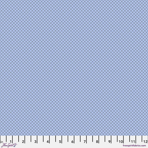 Tula Pink True Colors 2025 On The Grid Shoreline Fabric