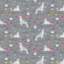 Tula Pink Graywork Seal The Deal Shadow Fabric