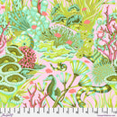 PREORDER Tula Pink Floral Reef Reef What You See Coralline Fabric