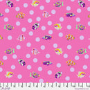 PREORDER Tula Pink Floral Reef School Crossing Delphine Fabric