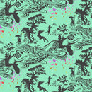Preorder Tula Pink Prince Charming Deja Vu Turtle Bay Sweet Mint Fabric
