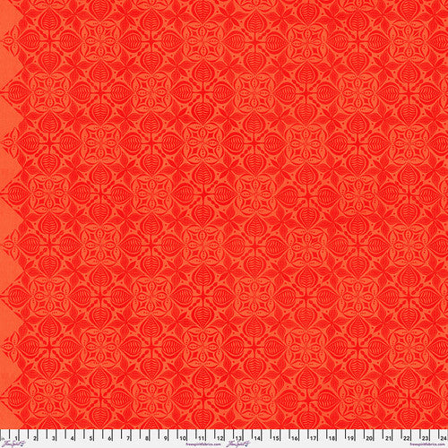 Freespirit Grace Curious Tangerine Fabric