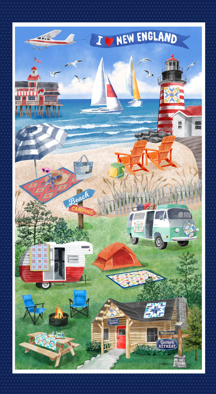 Pre Order All New England Shop Hop 2025 Panel