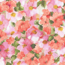 Maywood Studios Flower Wash Peach Pink Wide Back Fabric