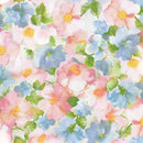 Maywood Studios Flower Wash Pink Blue Green Wide Back Fabric
