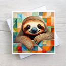Baby Sloth Greeting Card