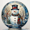 Milton Snowman Greeting Card From Quiltberry Farm