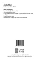 Arctic Stars Quilt Pattern