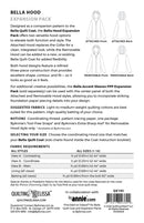 Bella Quilt Coat Hood - Attached Or Removable Expansion Pack