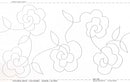 Quilt Pattern On A Roll Stipples And Flowers From Quilting Made Easy
