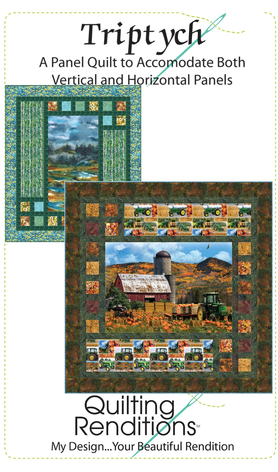 Triptych Quilt Pattern