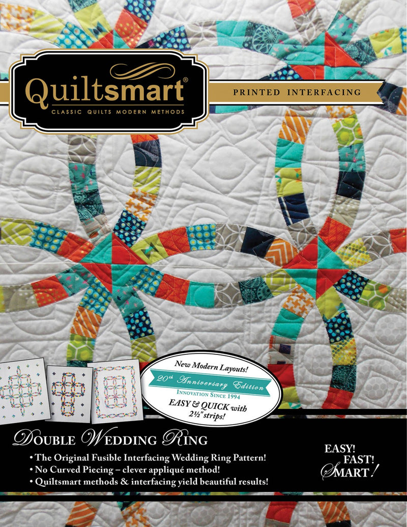 Quiltsmart Double Wedding Ring Interfacing Pack