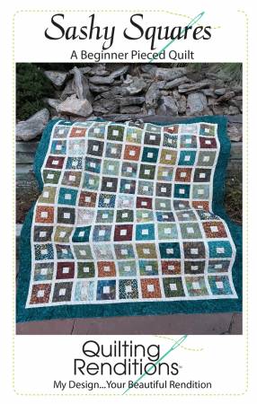 Quilting Renditions Sashy Squares Quilt Pattern ONLINE PURCHASE ONLY