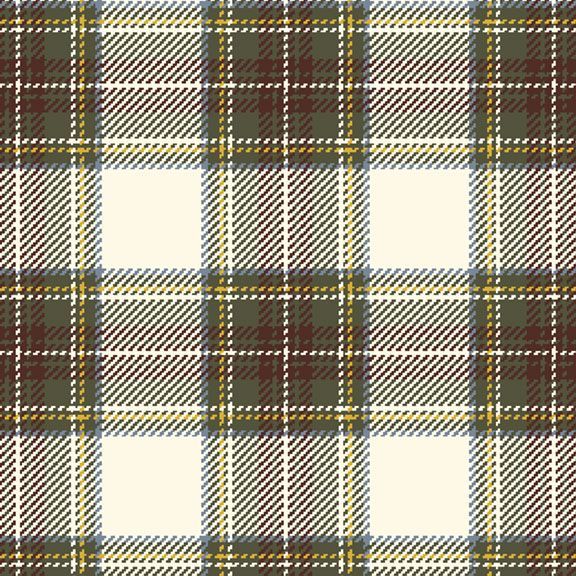 Marcus Fabrics Primo Plaids Spice Mix Flannel Fabric