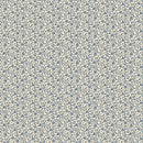 Marcus Fabrics Grace Elizabeth Petite Flowers Blue Fabric