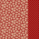 Marcus Fabrics Patrick's Promise Strip-It 5.25" Red Fabric