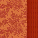 Marcus Fabrics Patrick's Promise Strip-It 5.25" Coral Fabric