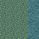 Marcus Fabrics Patrick's Promise Strip-It 5.25" Teal Fabric
