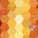 Marcus Fabrics Patrick's Promise Strip-It 5.25" Hexagon Ombre Fabric