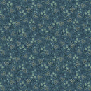 Marcus Fabrics Blue Palisades Roaming Vine Blue Fabric