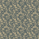 Marcus Fabrics Canton Quilting Circle Lace Blue Fabric