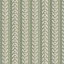 Marcus Fabrics Botanical Journal Sage Feather Stripe Fabric