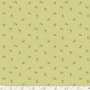 Marcus Fabrics Strawberry Patched Mini Strawberries Lime Fabric