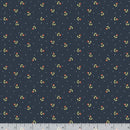 Marcus Fabrics Strawberry Patched Mini Strawberries Navy Fabric