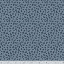 Marcus Fabrics Strawberry Patched Tossed Floral Navy Fabric