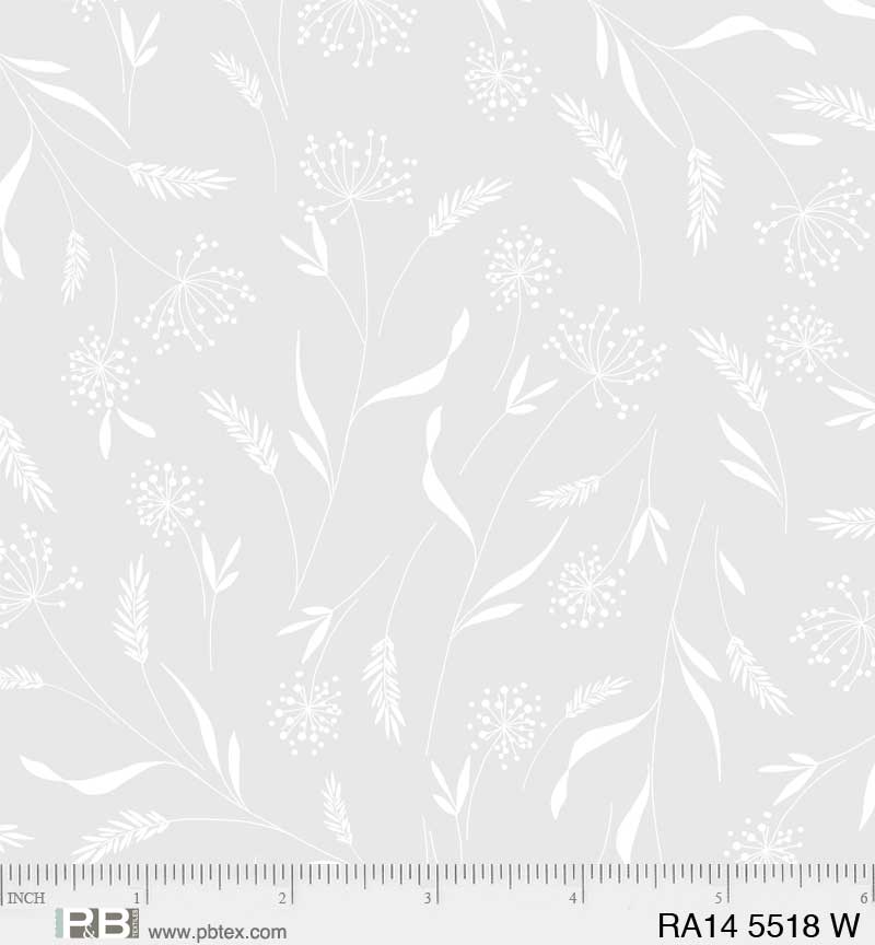 P And B Textiles Ramblings 14 Delicate Sprigs Fabric