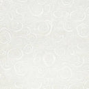 P & B Textiles Ramblings Doodle White On White Fabric