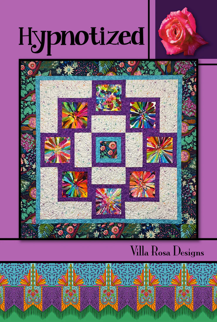Villa Rosa Hypnotized Quilt Pattern
