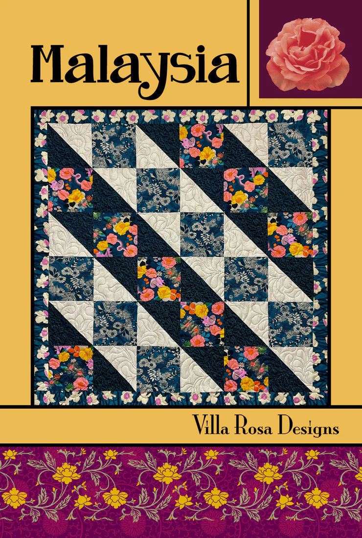 Villa Rosa Malaysia Quilt Pattern