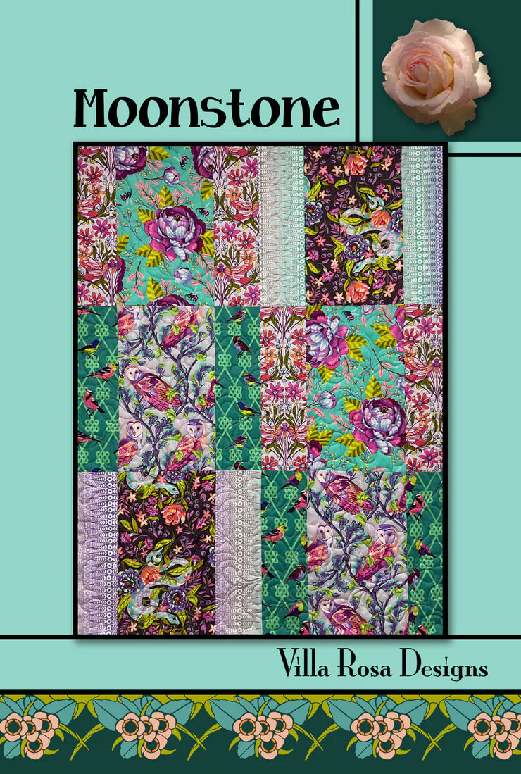 Villa Rosa Moonstone Quilt Pattern