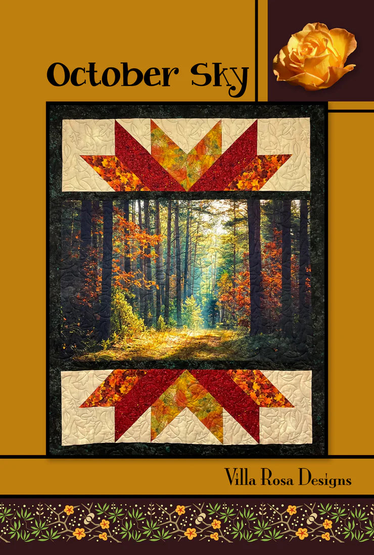 Villa Rosa October Sky Quilt Pattern